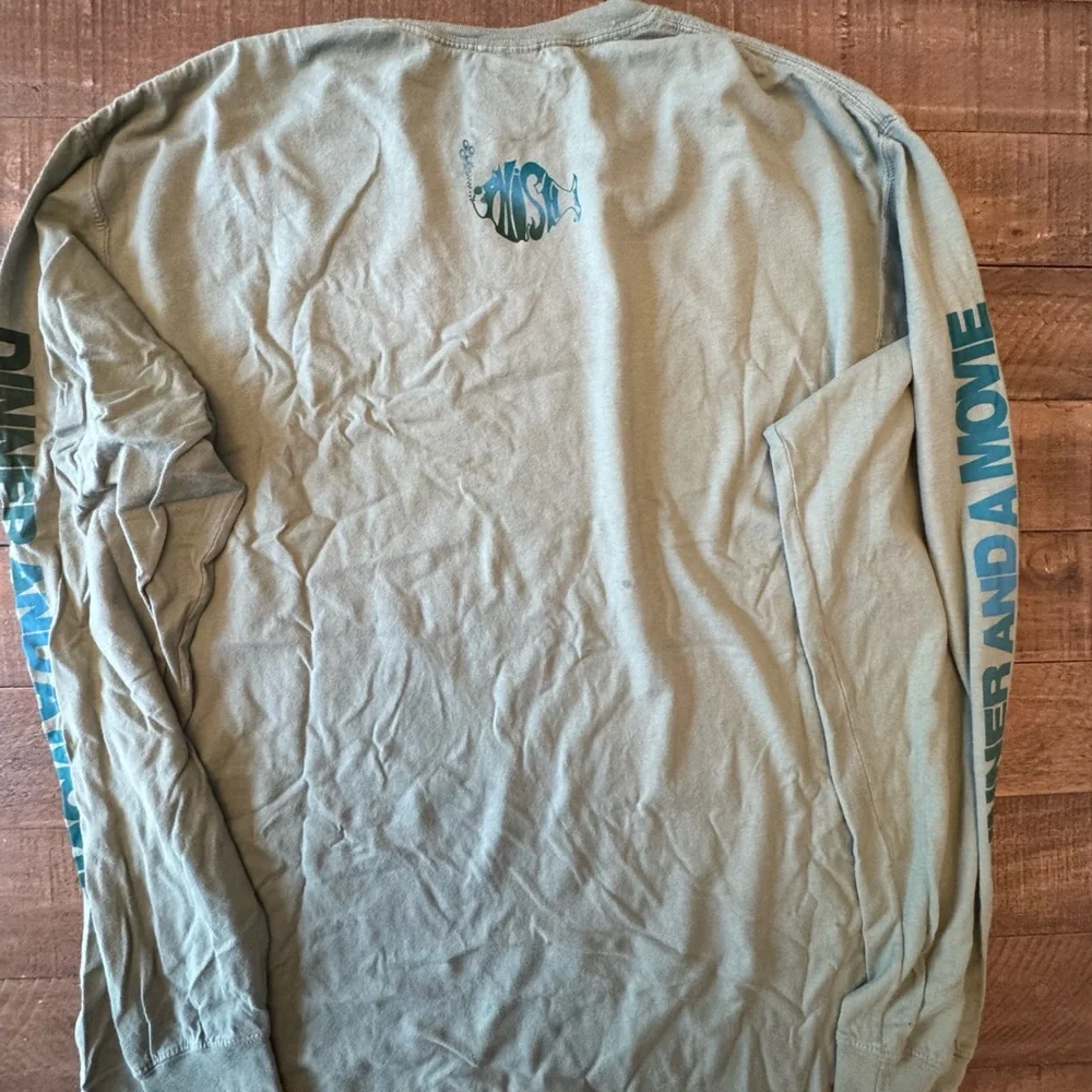 PHISH POLLOCK Graphic Long Sleeve Shirt - Gray - Picture 4 of 5